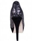 Womens-Fashion-Stiletto-High-Heel-Platform-Two-Tone-Glitter-Round-Toe-Party-Court-Shoes-Black-5-0-0
