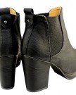 Womens-High-Heel-Chelsea-Suede-Ankle-Boots-Black-0-0