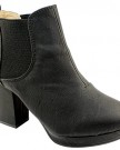 Womens-High-Heel-Chelsea-Suede-Ankle-Boots-Black-0-2