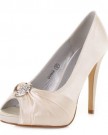 Womens-High-Heel-Diamante-Satin-Wedding-Shoes-SIZE-6-0