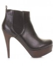 Womens-High-Heel-Stiletto-Platform-Ankle-Boots-SIZE-5-0-0