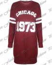 Womens-Ladies-1973-Chicago-Print-Long-Sleeves-Baggy-Dress-Long-Sweatshirt-Top-0-3