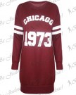 Womens-Ladies-1973-Chicago-Print-Long-Sleeves-Baggy-Dress-Long-Sweatshirt-Top-0-6