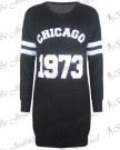 Womens-Ladies-1973-Chicago-Print-Long-Sleeves-Baggy-Dress-Long-Sweatshirt-Top-0-7