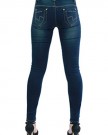 Womens-Ladies-Denim-Blue-Jeans-Skinny-Slim-Fit-Jeans-With-Studs-on-belt-area-40-0-2
