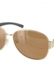 Womens-Ladies-Designer-Fashion-Polarized-Sunglasses-Shades-with-Free-Hard-Case-Brown-Lens-and-Bronze-Frame-0