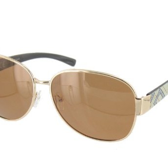 Womens-Ladies-Designer-Fashion-Polarized-Sunglasses-Shades-with-Free-Hard-Case-Brown-Lens-and-Bronze-Frame-0