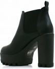 Womens-Ladies-Faux-Leather-Chunky-High-Heel-Cleated-Grip-Sole-Platform-Chelsea-Ankle-Shoes-Boots-C10-3-BLACK-FAUX-LEATHER-0-2