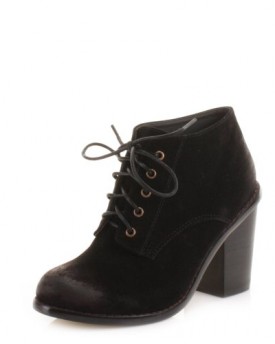 Womens-Ladies-Smart-Suede-Look-Fashion-Ankle-Boots-SIZE-7-0