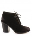 Womens-Ladies-Smart-Suede-Look-Fashion-Ankle-Boots-SIZE-7-0-3