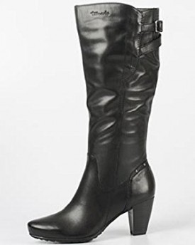 Womens-Ladies-Tamaris-1-25510-21-High-Heel-Knee-length-Boots-40-EU-Black-0
