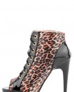 Womens-Leopard-Print-Peep-Toe-Boots-Ladies-UK-2-EU-35-Apricot-0-1