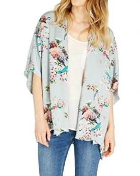 Womens-Loose-Batwing-Sleeves-Flower-Bird-Patterned-Chffion-Kimono-Jacket-Chffion-Coat-Blouse-Tops-Floral-Bird-Patterned-0