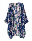 Womens-New-Vintage-Floral-Print-Casual-Chiffon-Tops-Long-Loose-Kimono-Cardigan-Jacket-Coat-L-Dark-Blue-0-2