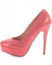 Womens-Platform-High-Heel-Glitter-Party-Shoes-SIZE-7-0-4