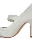 Womens-Round-Toe-Wedding-Court-Shoe-Ladies-Strappy-Prom-Bridesmaid-High-Heel-Stiletto-White-Satin-Size-6-UK-0-1