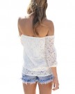 Womens-Sexy-Off-Shoulder-Half-Sleeve-Strapless-Top-Lace-Embroidery-White-Blouse-T-Shirt-0-0