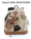 Womens-Small-Backpack-Rucksack-Canvas-Fashion-Bags-Coffee-Tea-or-Me-Black-0-2