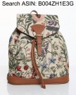 Womens-Small-Backpack-Rucksack-Canvas-Fashion-Bags-Coffee-Tea-or-Me-Black-0-3