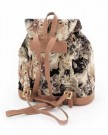 Womens-Small-Backpack-Rucksack-Fashion-Bags-Canvas-Lucky-Cat-Design-0-0