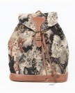 Womens-Small-Backpack-Rucksack-Fashion-Bags-Canvas-Lucky-Cat-Design-0