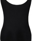 Womens-Strappy-Sleeveless-Ladies-Camisole-Vest-Bodysuit-Leotard-Top-Black-8-10-0-0