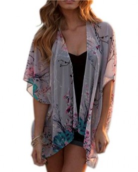 Womens-Summer-Chiffon-Lace-Floral-Pattern-Short-Batwing-Sleeves-Loose-Kimono-Cardigan-Jacket-Coat-Blouse-Shirts-Tops-0