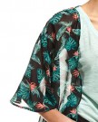 Womens-Summer-Floral-Pattern-Batwing-Sleeve-Short-Chiffon-Kimono-Cardigan-Coat-Blouse-Shirts-Tops-Shawl-L-Green-0-1