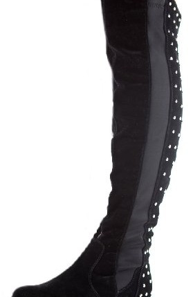 Womens-Thigh-High-Over-Knee-Flat-Stretch-Low-Heel-Wide-Calf-Leg-Knee-Boots-Size-3-8-0