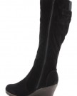 Womens-Wedge-Shoes-Wedges-High-Heels-Platform-Winter-Knee-Boots-Size-3-8-0-5