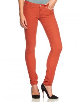 Wrangler-Womens-Skinny-Slim-Fit-Jeans-Orange-Orange-RUST-42R-44W32L-Brand-size-2930-0