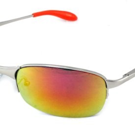 X-Loop-Sport-Matrix-Style-Sunglasses-Silver-Orange-Sunset-0