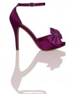 Y3C-Womens-Ladies-High-Stiletto-Heels-Bow-Wedding-Bridal-Buckle-Strap-Shoes-Size-Pinks-Fuchsia-Size-6-UK-0-4