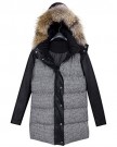 YABEIQIN-Pu-Leather-Sleeve-Women-Winter-Thick-Hooded-Fur-Collar-Cotton-padded-Coat-Jacket-XL-0-2