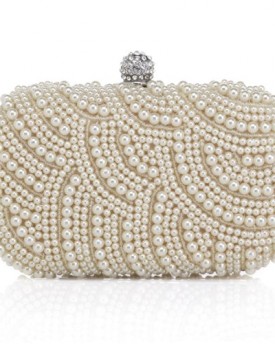 Yafex-Women-Girls-Charming-Faux-Pearl-Beaded-Evening-Christmas-Party-Clutch-Bag-GZ247-Beige-0