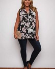 Yoursclothing-Plus-Size-Womens-Floral-Sleeveless-Shirt-With-Panelling-Size-24-Black-0-0