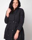 Yoursclothing-Plus-Size-Womens-Lightweight-Cotton-Parka-Coat-With-Hood-Size-16-Black-0-2