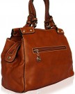 Yufashion-Bow-Pattern-Faux-Leather-Designer-Boutique-Totes-Handbag-BROWN-0-0