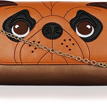 Yufashion-Dog-Pattern-Faux-Leather-Designer-Boutique-Satchel-Clutch-Handbag-BRONZE-0