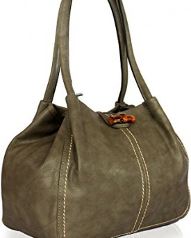Yufashion-Large-Faux-Leather-Designer-Boutique-Fringe-Totes-Handbag-DARK-GREY-0