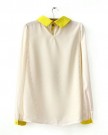 Zehui-Ladies-Career-Chiffon-Top-Blouse-Long-Sleeve-T-Shirt-Pullover-Shirt-UK12-0-0