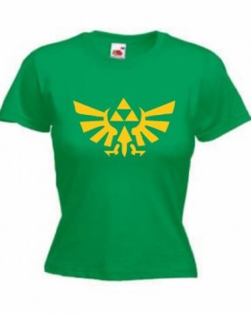 Zelda-Triforce-T-Shirt-Womens-Green-Medium-UK-10-12-0