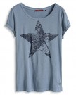 edc-by-Esprit-Womens-094CC1K038-Short-Sleeve-T-Shirt-Blissful-Blue-Size-14-Manufacturer-SizeLarge-0-1