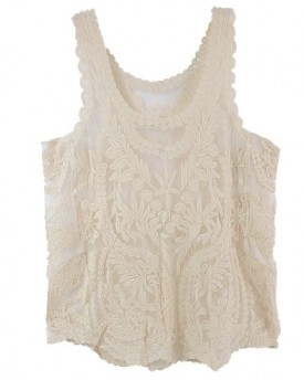 niceeshopTM-Women-Fashion-Lace-Floral-Sleeveless-Crochet-Knit-Vest-Off-WhiteM-0